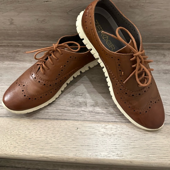 Cole Haan Zero Grand Wing Woodbury Leather 7 - Picture 1 of 9